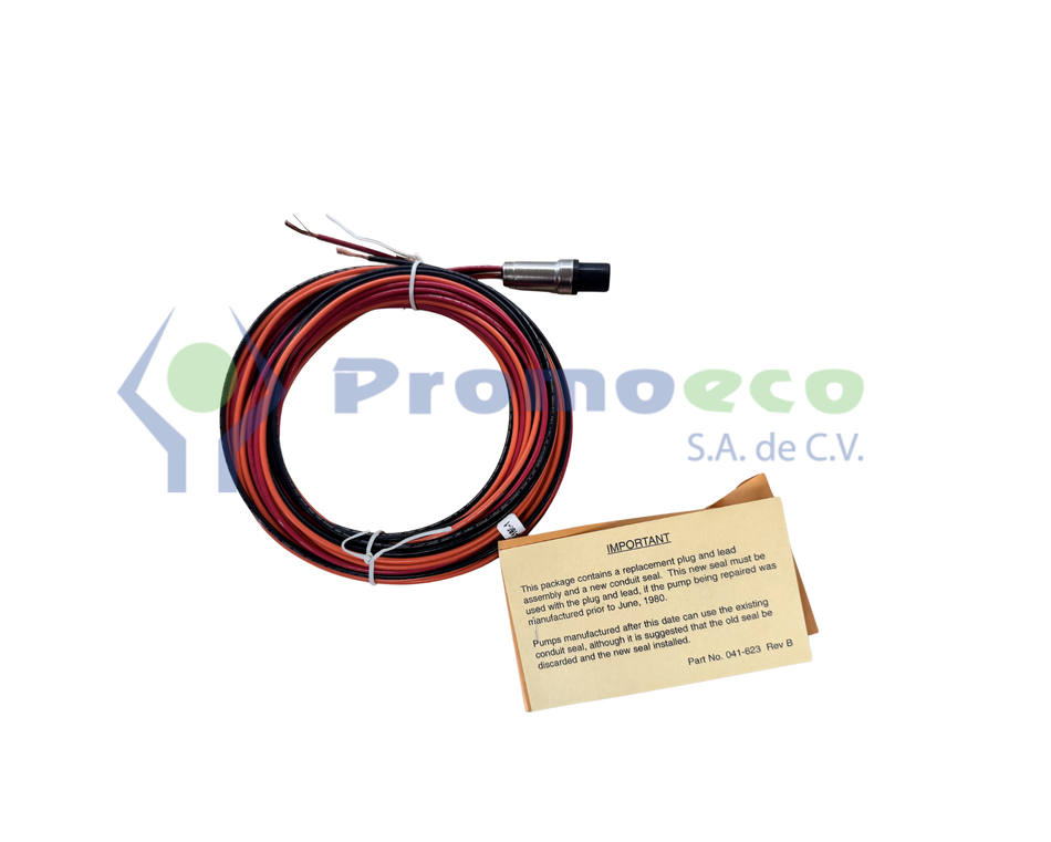 Cable para Bomba Telescópica Red Jacket de 6.1 m