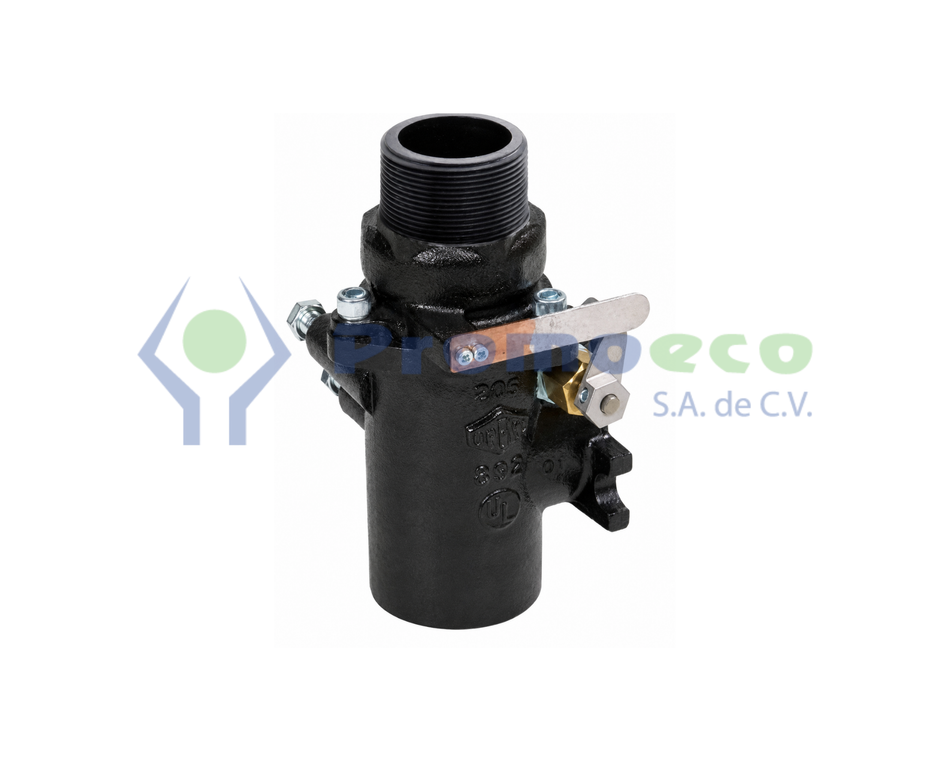 Válvula de emergencia (Emergency Shut-Off Valve) DBL, NPT, Macho AGB2