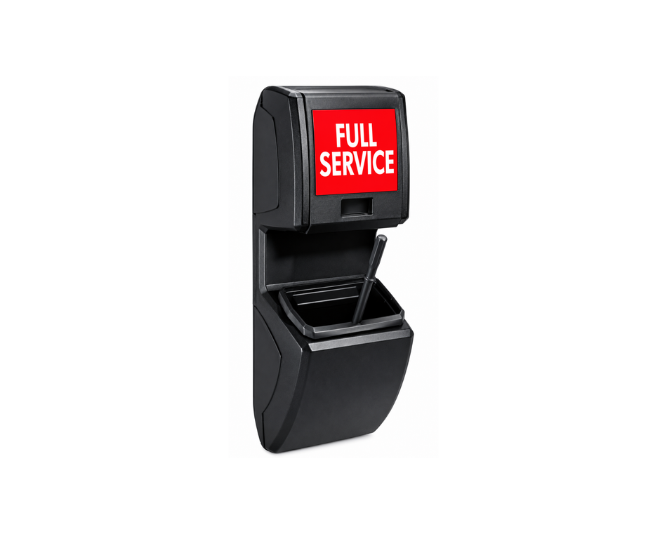 Centro de Servicio con Porta Servilletero Negro – Vue-T-Ful Single Bucket WSC