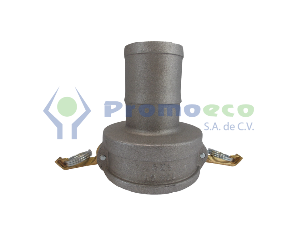 Cople Hembra para Manguera de 4 x 3 con Espiga
