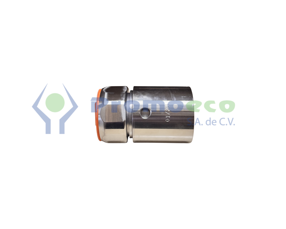 Cople de tubo doble pared 1.5 Acero Inoxidable