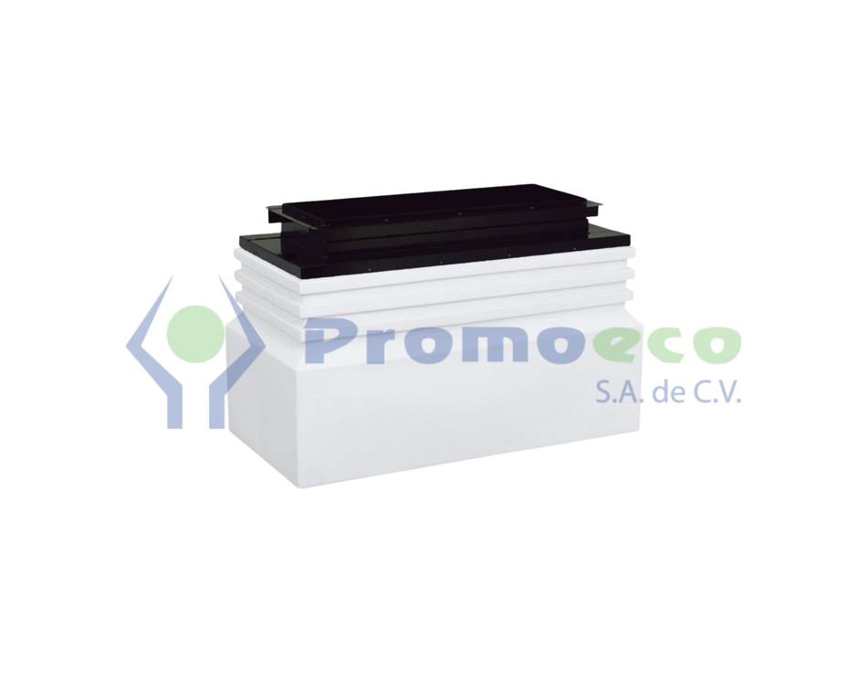 Contenedor para dispensario de 3 productos
