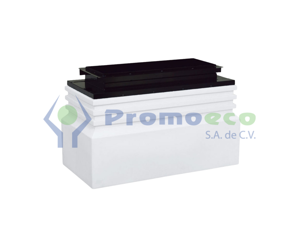 Contenedor 41 x 15 (Large mouth poly sump with 41x15 top frame)