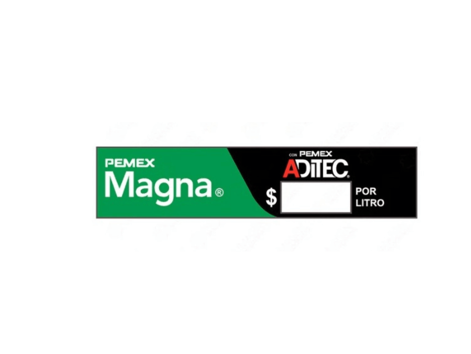 Calcomanía Lexan Precio por Litro Magna Aditec para Helix