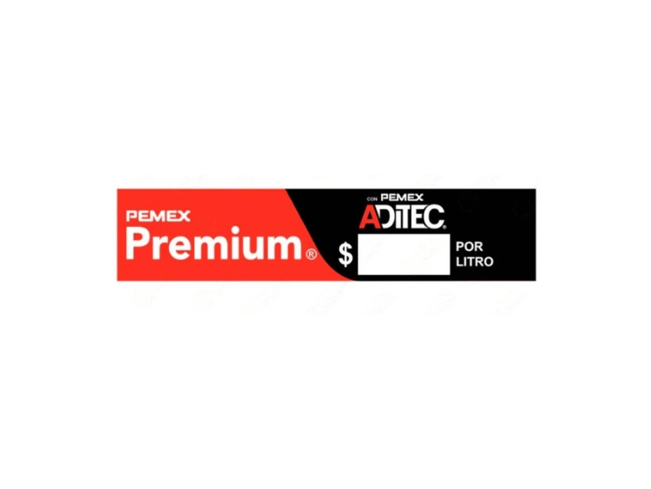 Calcomanía Lexan Precio por Litro Premium Aditec para Helix